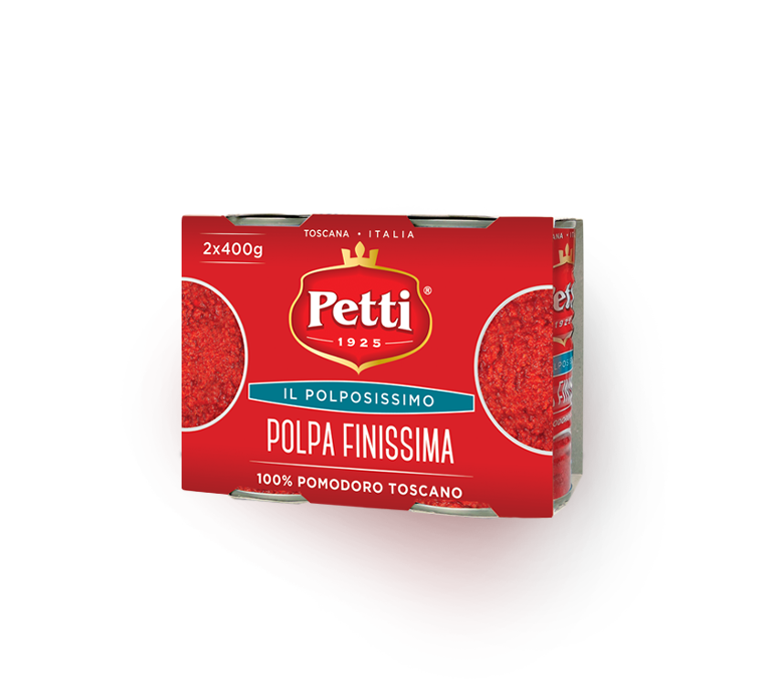 Polpa di Pomodoro Petti: Confezione del Polposissimo