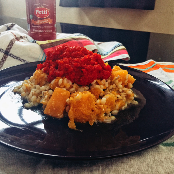 Orzo, zucca e pomodoro: la ricetta | Pomodoro Petti