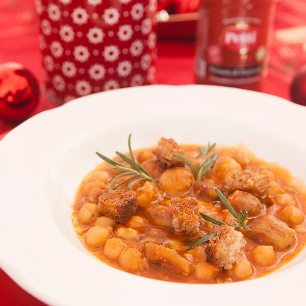 Zuppa saporita di ceci e castagne: la ricetta | Pomodoro Petti