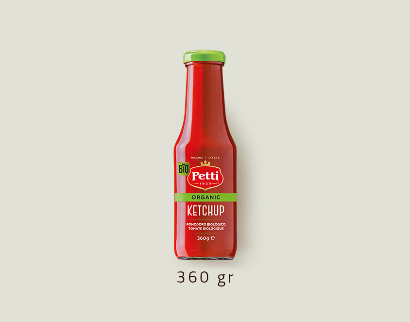 Il Ketchup Bio: confezione da 360 grammi