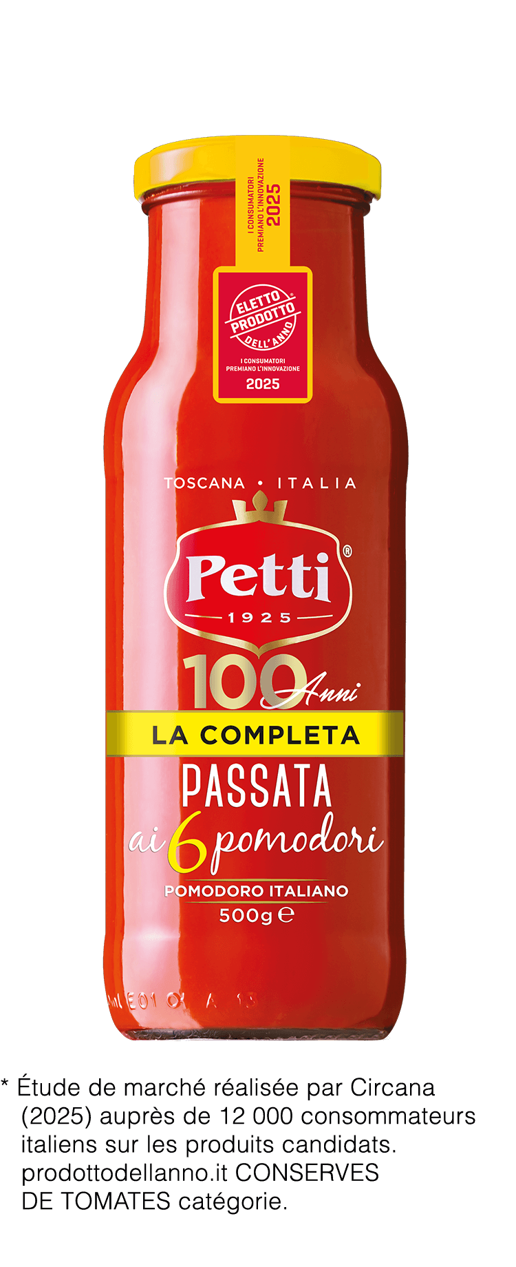 Petti, passata ai 6 pomodori "la completa"