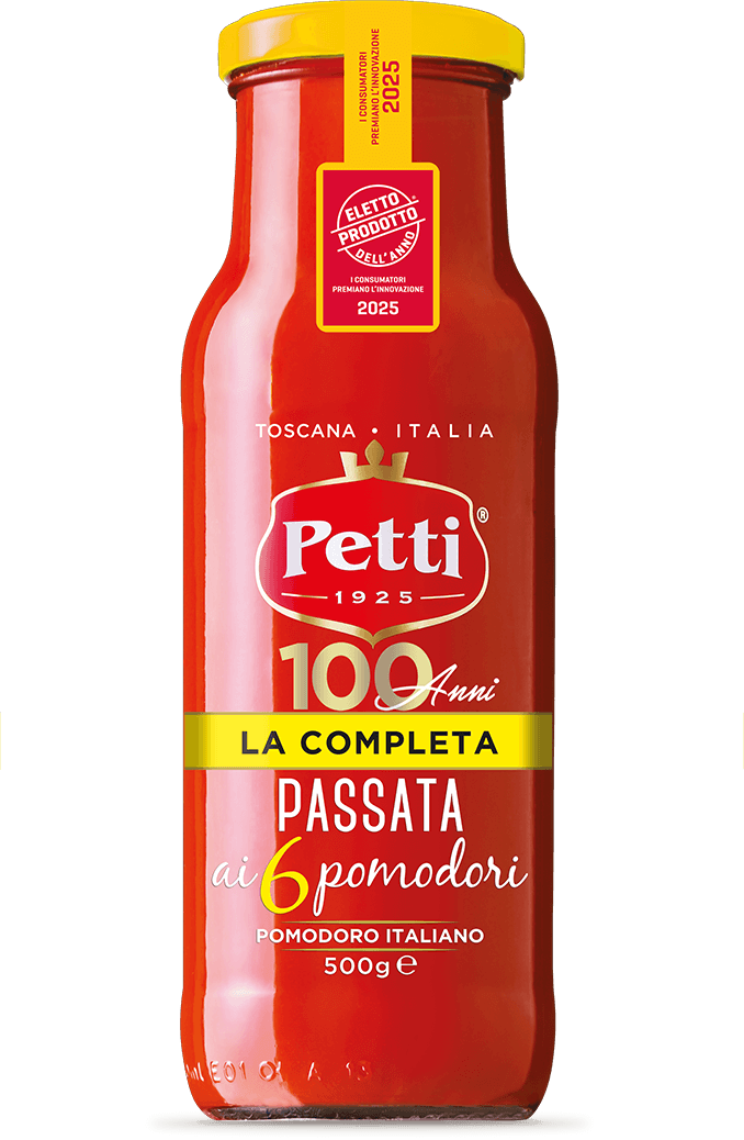 Petti, passata ai 6 pomodori "la completa"