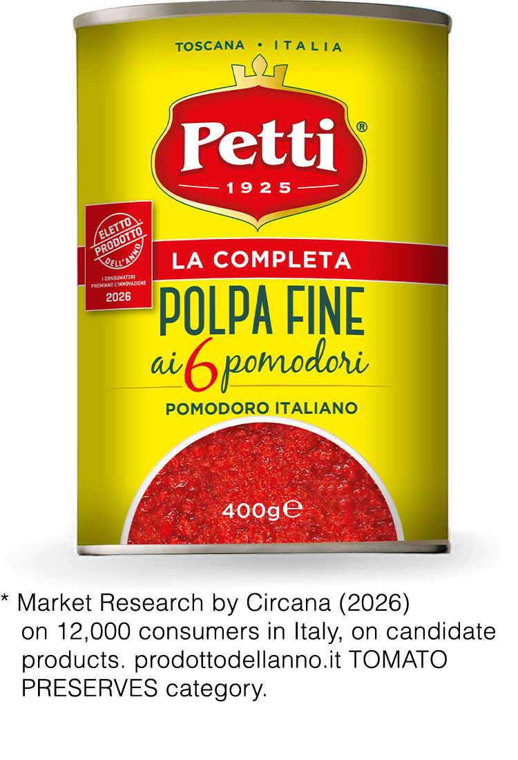 Petti, La Completa in polpa fine Eletto Prodotto dell'anno 2026