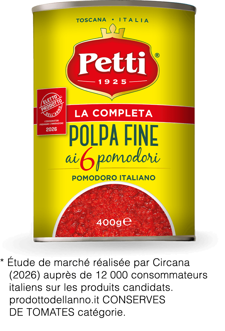 Petti, La Completa in polpa fine Eletto Prodotto dell'anno 2026