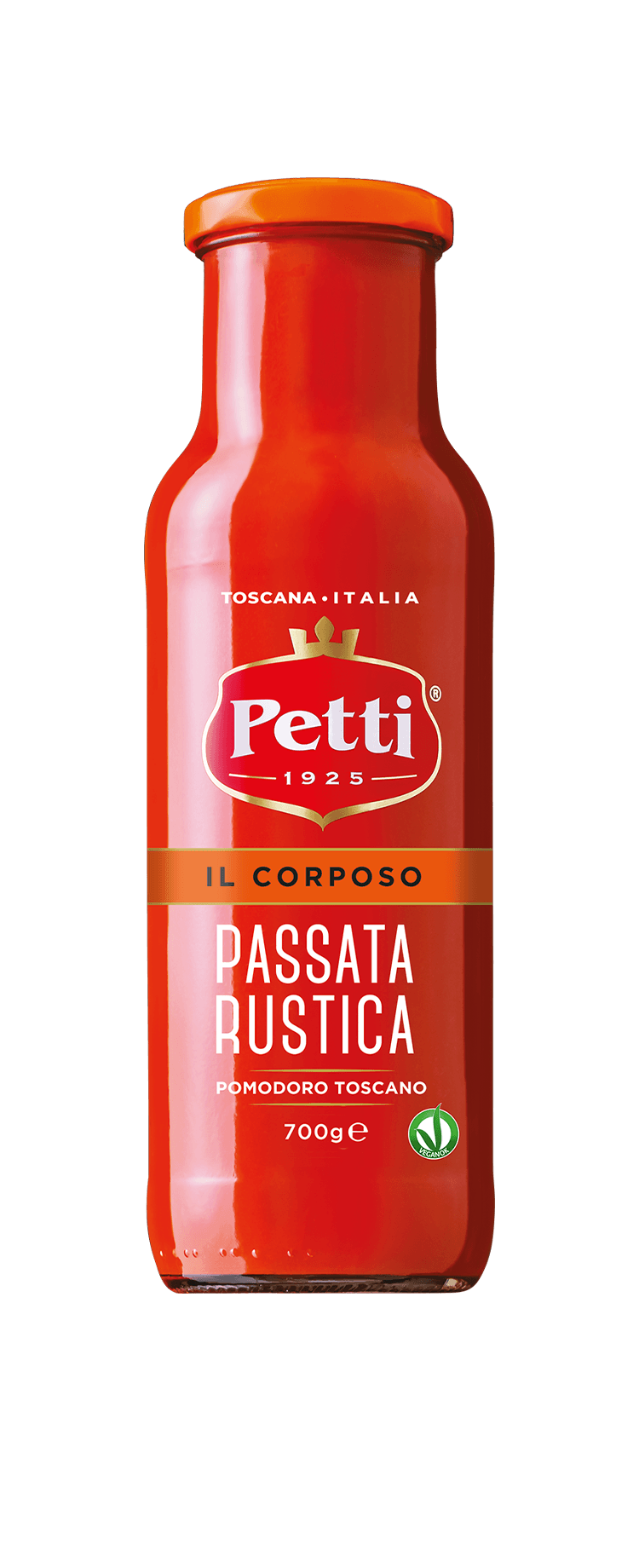 Passata La completa Petti, bottiglia da 500gr