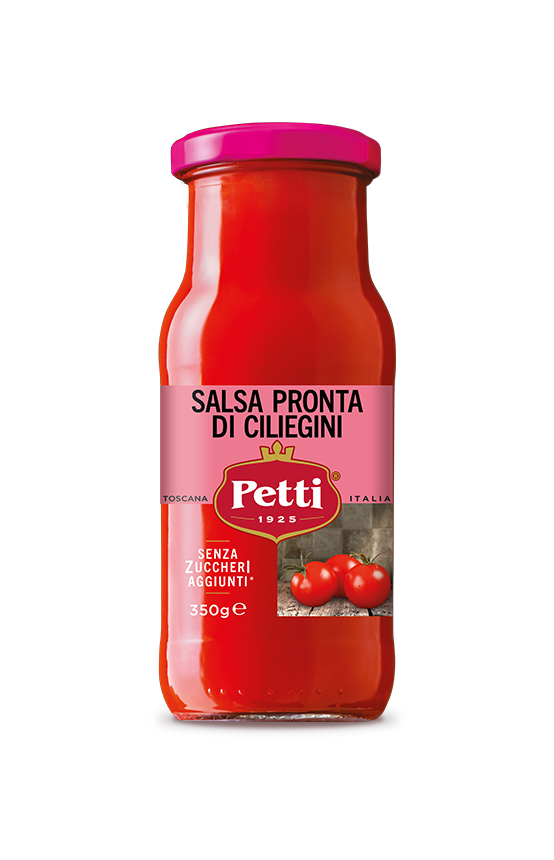 Pomodoro Petti - Salsa pronta di ciliegini formato 350gr