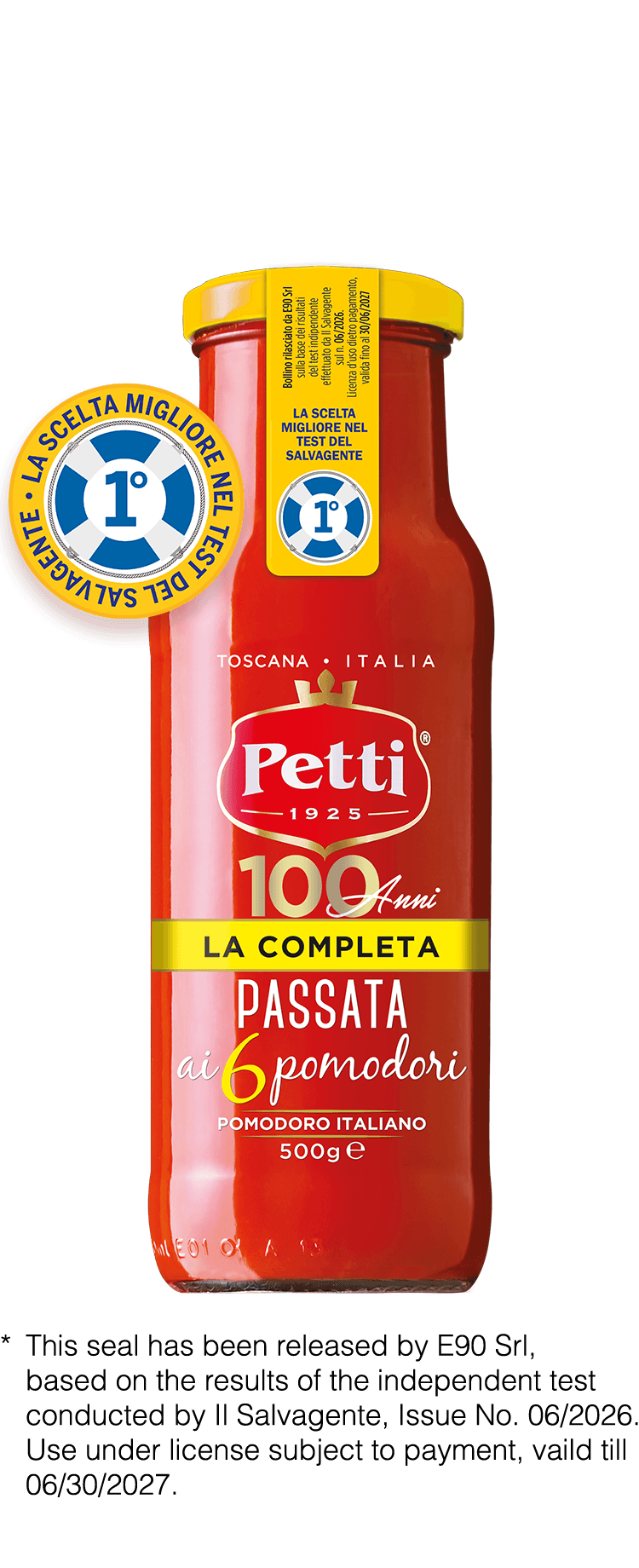 Petti La Completa 500gr - Bollino Salvagente